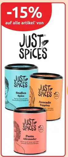 Budni Just spices stullen spice Angebot