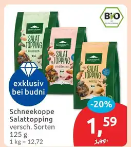 Budni Schneekoppe salattopping klassisch Angebot