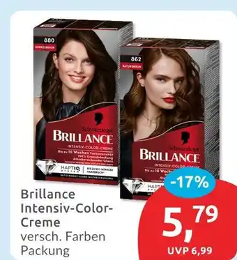 Budni Schwarzkopf brillance intensiv-color-creme dunkelbraun Angebot