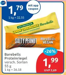 Budni Barebells proteinriegel lemon cheesecake Angebot
