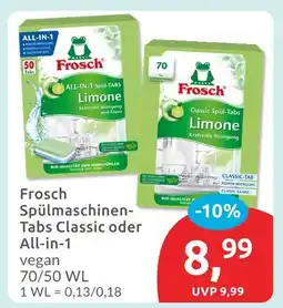 Budni Frosch spülmaschinen-tabs classic limone Angebot