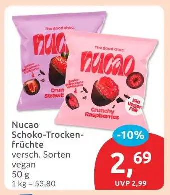 Budni Nucao crunchy strawberries Angebot