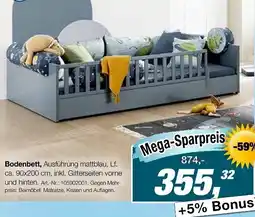 Möbel Inhofer PAIDI Bodenbett Angebot