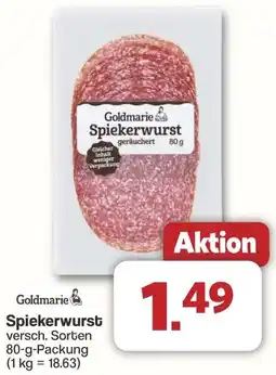 Famila Nord West Goldmarie Spiekerwurst Angebot