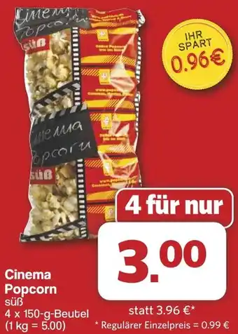 Famila Nord West Cinema Popcorn Angebot