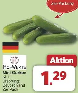 Famila Nord West HOFWERTE Mini Gurken Angebot
