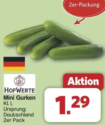 Famila Nord West HOFWERTE Mini Gurken Angebot
