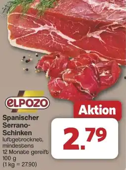 Famila Nord West elpozo Spanischer Serrano Schinken Angebot