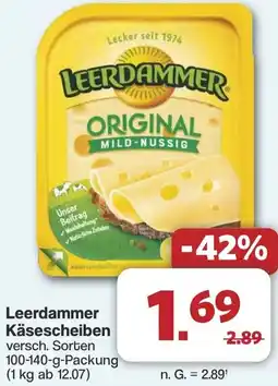 Famila Nord West Leerdammer Käsescheiben Angebot