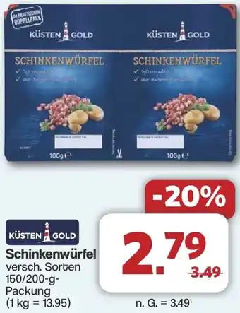Famila Nord West KÜSTEN GOLD Schinkenwürfel Angebot