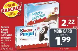 Famila Nord West Ferrero Kinder Pingui oder Milchschnitte Angebot