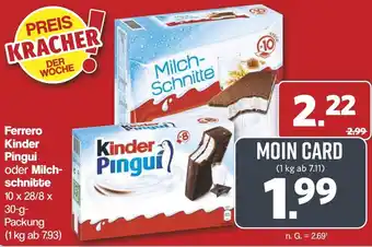 Famila Nord West Ferrero Kinder Pingui oder Milchschnitte Angebot