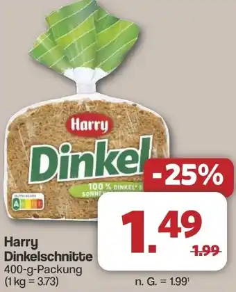 Famila Nord West Harry Dinkelschnitte Angebot