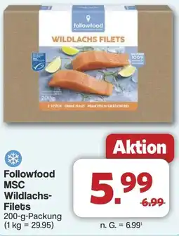 Famila Nord West Followfood MSC Wildlachs Filets Angebot