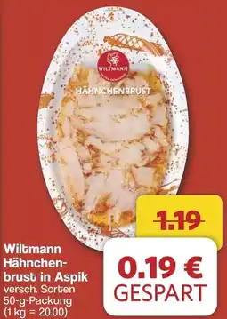 Famila Nord West Wiltmann Hähnchenbrust in Aspik Angebot