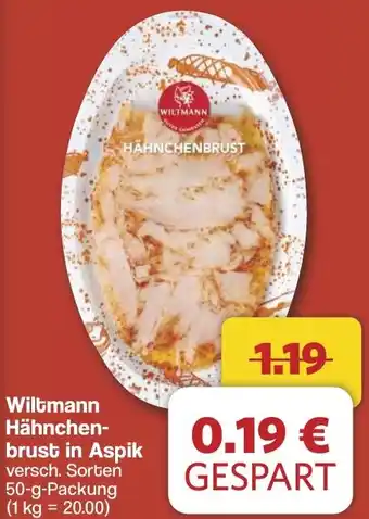 Famila Nord West Wiltmann Hähnchenbrust in Aspik Angebot