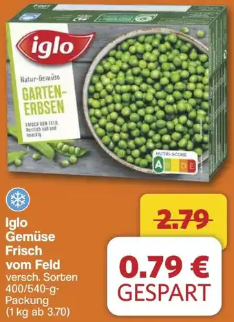 Famila Nord West Iglo Gemüse Frisch vom Feld Angebot