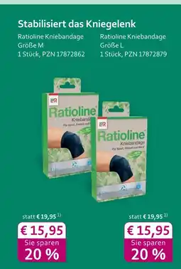 Mea Ratioline ratioline kniebandage Angebot