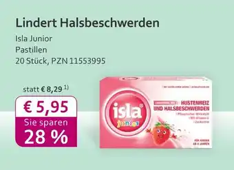 Mea Isla junior pastillen Angebot
