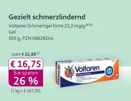 Mea Voltaren schmerzgel forte 23,2 mg/g Angebot