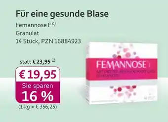 Mea Femannose f granulat Angebot