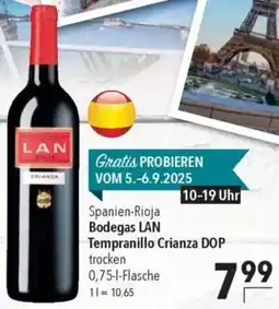 CITTI Markt Bodegas LAN Tempranillo Crianza DOP Angebot