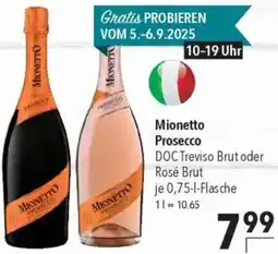 CITTI Markt Mionetto Prosecco Angebot