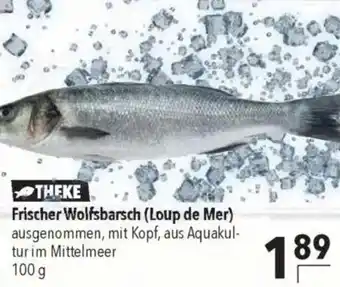 CITTI Markt Frischer Wolfsbarsch (Loup de Mer) Angebot