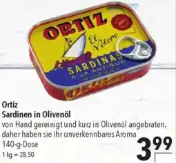 CITTI Markt Ortiz Sardinen in Olivenöl Angebot
