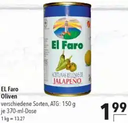CITTI Markt EL Faro Oliven Angebot