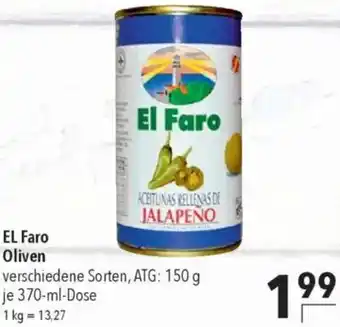 CITTI Markt EL Faro Oliven Angebot