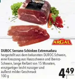 CITTI Markt ARGAL DUROC Serrano Schinken Extremadura Angebot