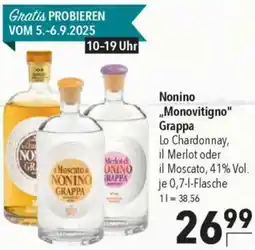 CITTI Markt Nonino „Monovitigno" Grappa Angebot