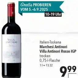 CITTI Markt Marchesi Antinori Villa Antinori Rosso IGP Angebot