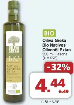 Famila Nord West Oiliva Greka Bio Natives Olivenöl Extra Angebot