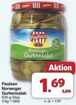 Famila Nord West Paulsen Norweger Gurkensalat Angebot