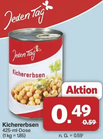 Famila Nord West Jeden Tag Kichererbsen Angebot
