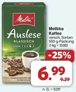 Famila Nord West Melitta Kaffee Angebot