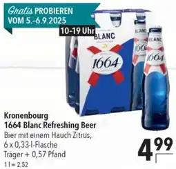 CITTI Markt Kronenbourg 1664 Blanc Refreshing Beer Angebot
