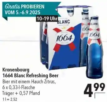 CITTI Markt Kronenbourg 1664 Blanc Refreshing Beer Angebot