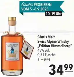 CITTI Markt Säntis Malt Swiss Alpine Whisky ,,Edition Himmelberg" Angebot