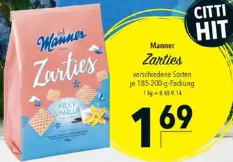 CITTI Markt Manner Zarties Angebot
