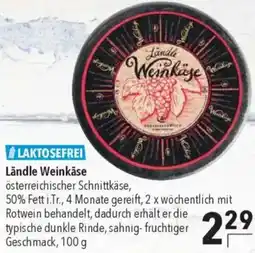 CITTI Markt Ländle Weinkäse Angebot
