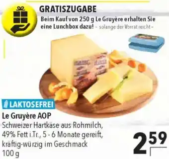 CITTI Markt Le Gruyère AOP Angebot