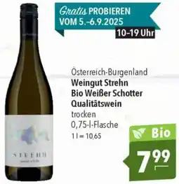 CITTI Markt Weingut Strehn Bio Weißer Schotter Qualitätswein Angebot