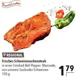CITTI Markt Susländer Frisches Schweinenackensteak Angebot