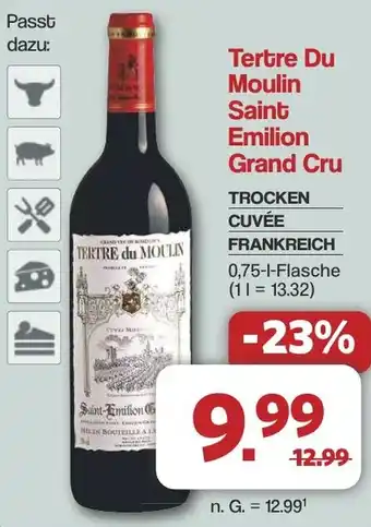 Famila Nord West Tertre Du Moulin Saint Emilion Grand Cru Angebot