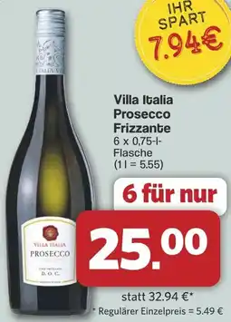 Famila Nord West Villa Italia Prosecco Frizzante Angebot