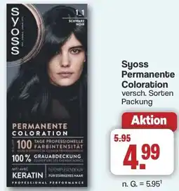 Famila Nord West Syoss Permanente Coloration Angebot