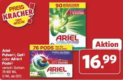 Famila Nord West Ariel Pulver, Gel oder All-in-1 Pods Angebot
